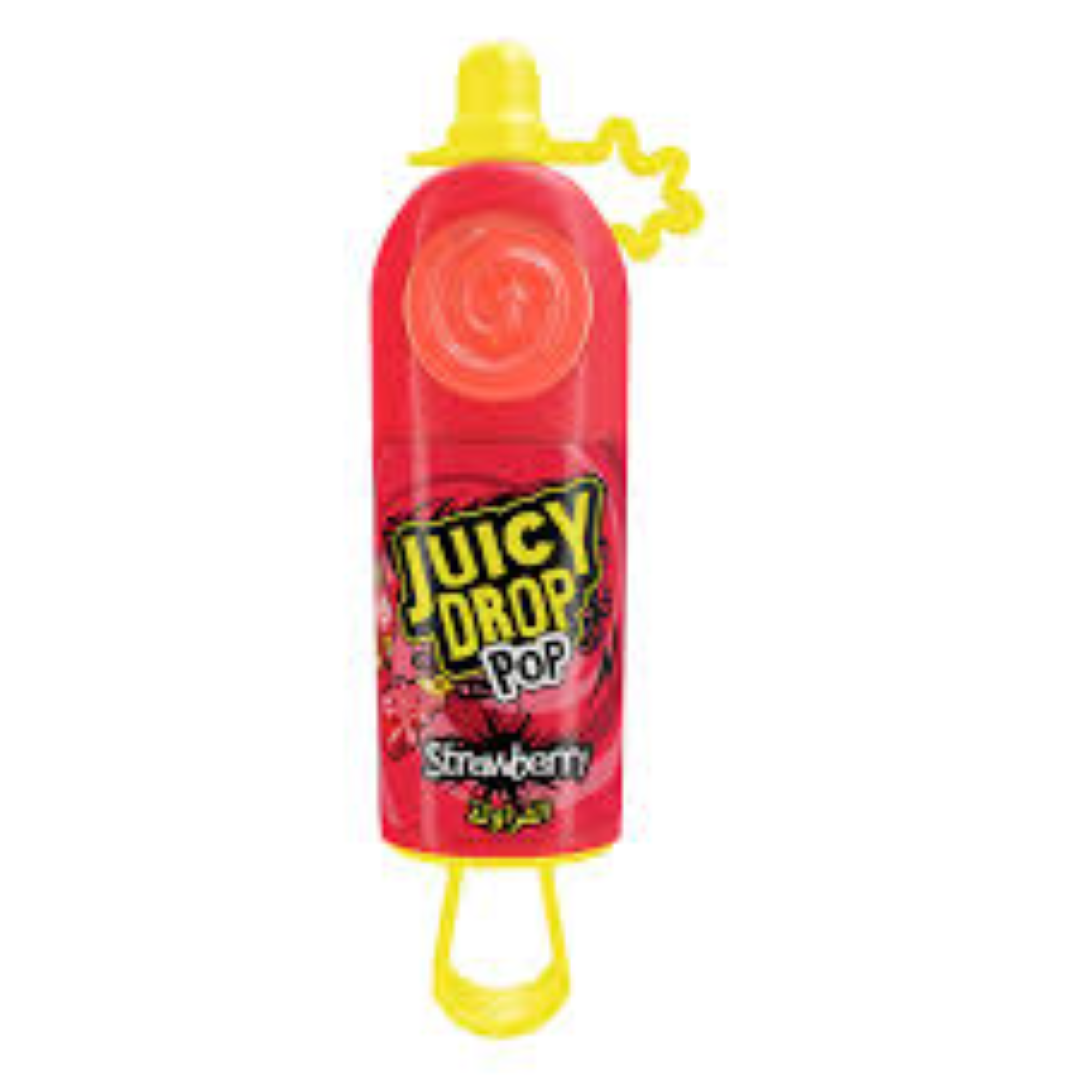 BAZOOKA JUICY DROP POP STRAWBERRY/B.CURRANT 26G
